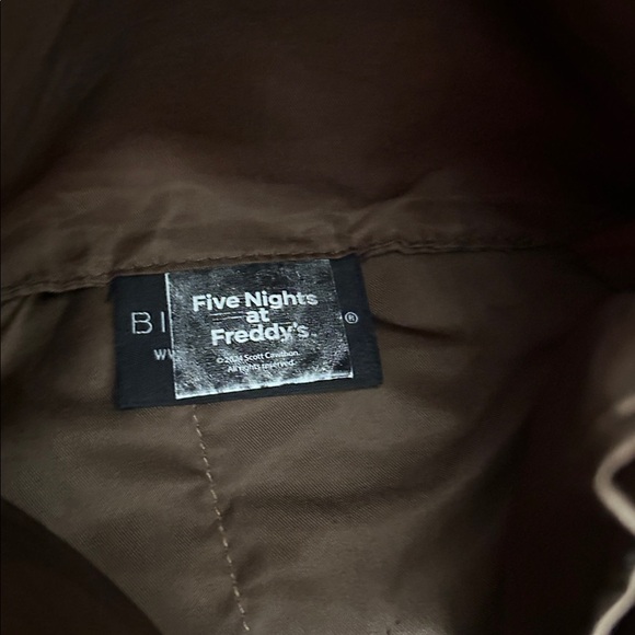 Five Nights At Freddy's Angry Freddy Face Plush Tote Bag - Picture 9 of 10